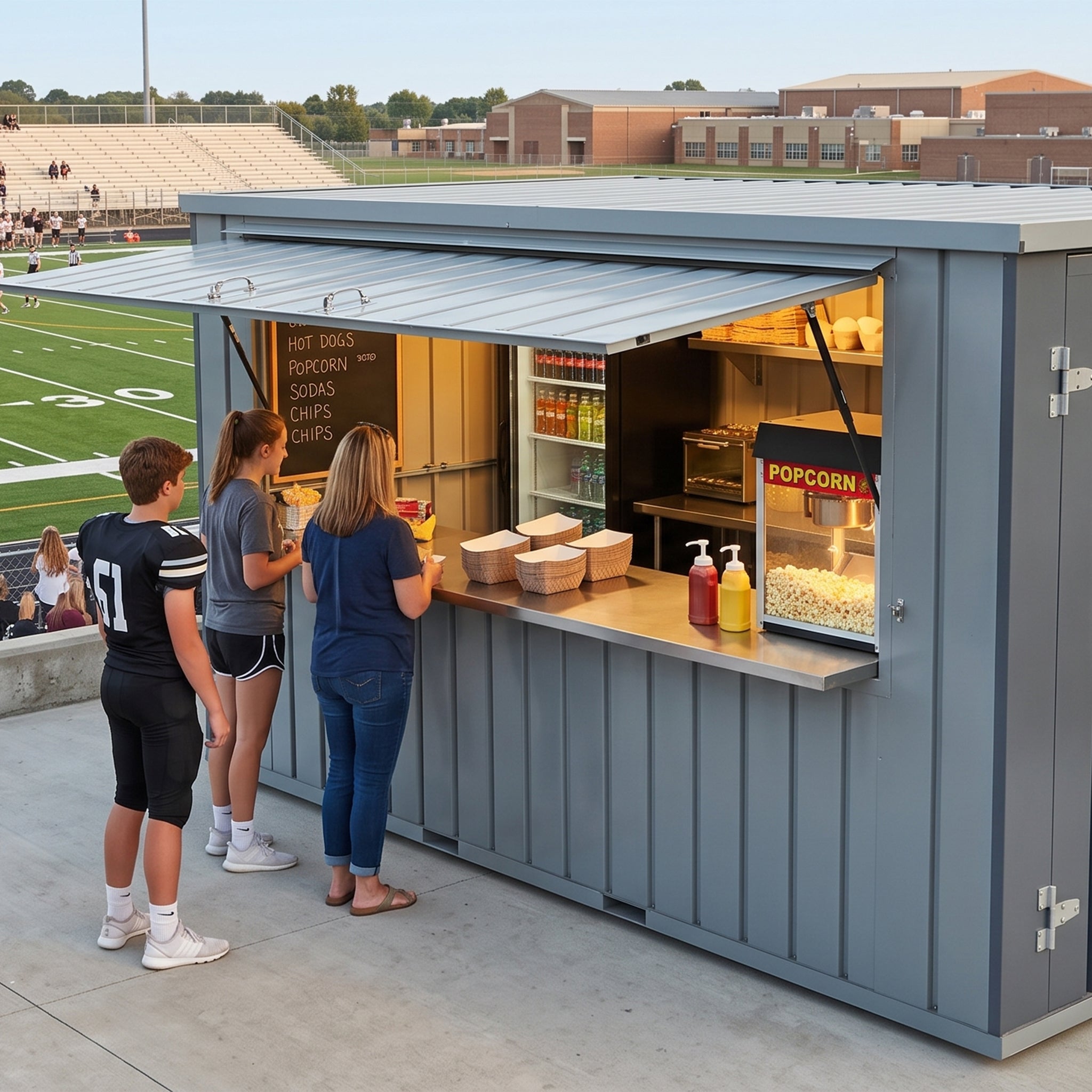 10' Kiosk Unit
